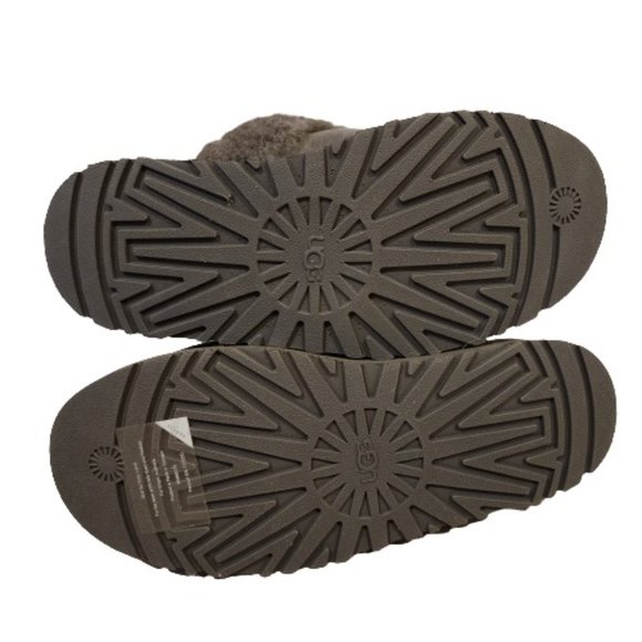 UGG Gray Slip-On Platform Slippers | Women’s Size 9 - Picture 7 of 10